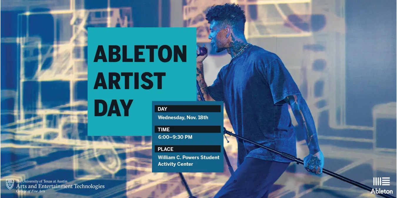 Ableton Artist Day information graphic