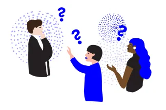 Illustration for How Can You Be a Teacher When You Don't Know the Answers? by Misa Yamamoto.