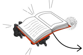 Illustration of design toolkit for government by Misa Yamamoto.