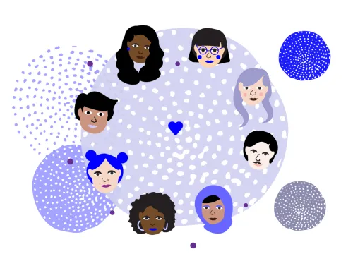 Illustration for Project IX: Student Design to Combat Sexual Assault on Tulane's Campus by Misa Yamamoto