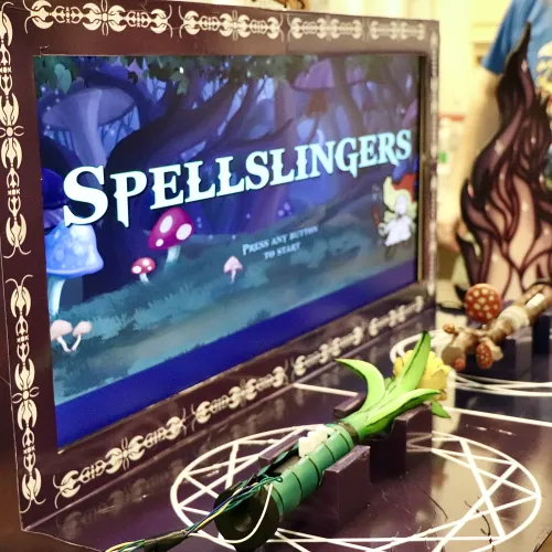 Spellslingers Video Game Arcade Cabinet