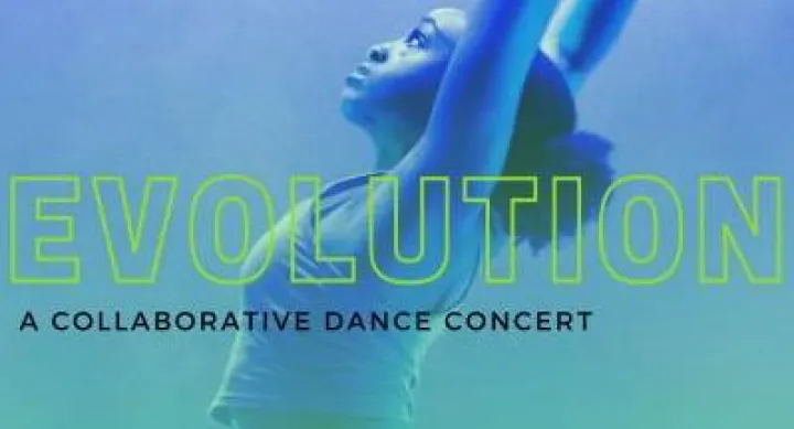 Promo image for EVOLUTION 2023: A Collaborative Dance Concert on April 20, 2023 from 7-9pm in the B. Iden Payne Theatre
